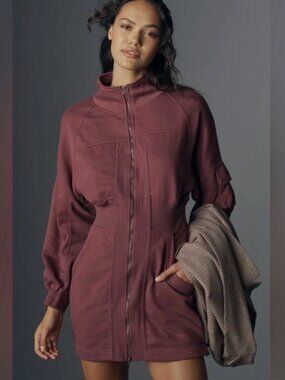NWT Daily Practice by Anthropologie Long-Sleeve Mini Dress / Jacket Size S